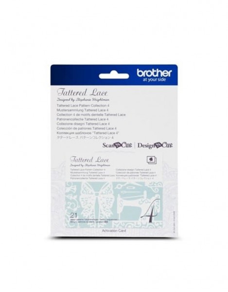 Image de BROTHER Collection 4 de motifs dentelle Tattered Lace