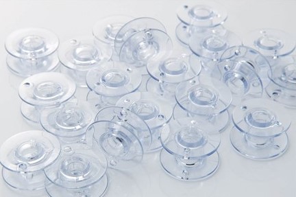 Image de BROTHER Canettes standards transparentes en plastique, emballage de 10, taille 11,5mm
