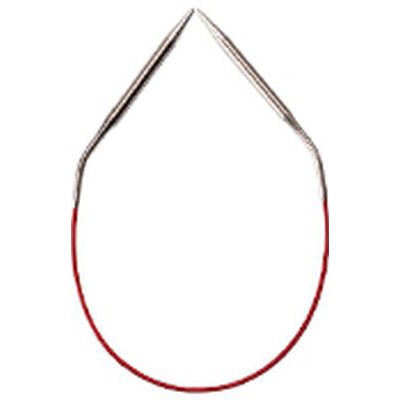 Image de CHIAOGOO Aiguille Circulaire en Acier rouge 12''/30 cm