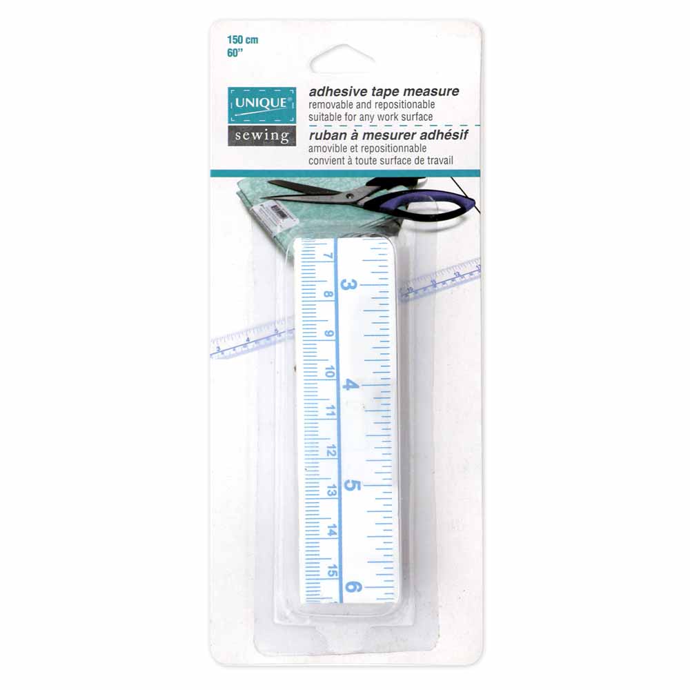 Image de UNIQUE SEWING Ruban à mesurer adhésif - 150cm (60″)