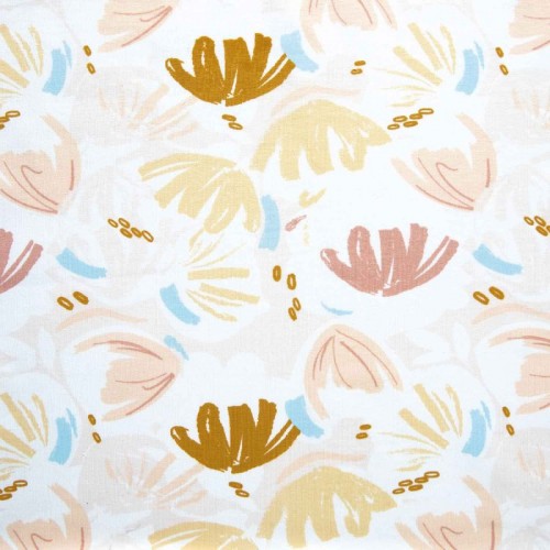 Image de KATIA FABRICS French Terry Roses printemps OEKO-TEX