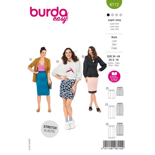 Image de BURDA - 6112 Jupe