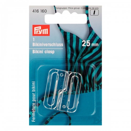 Image de Prym Attache pour bikinis et ceintures transparent - 25mm