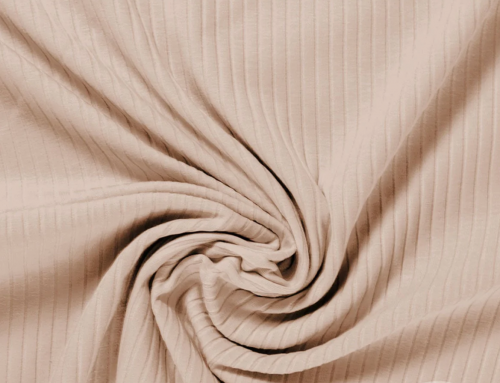 Image de Ivoire - Jersey c&ocirc;tel&eacute; uni (8x4) OEKO-TEX