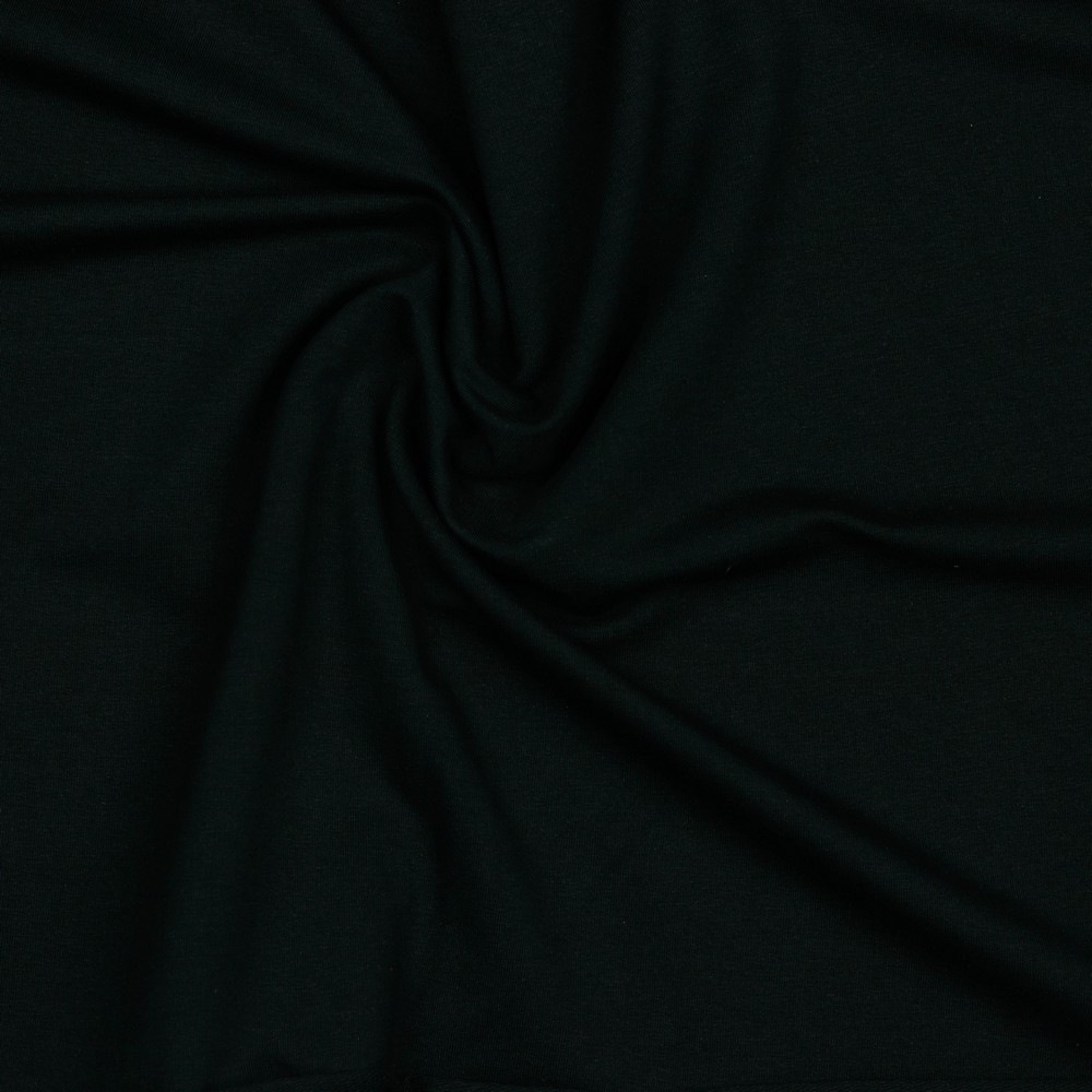 Image de Noir - French Terry Uni GOTS