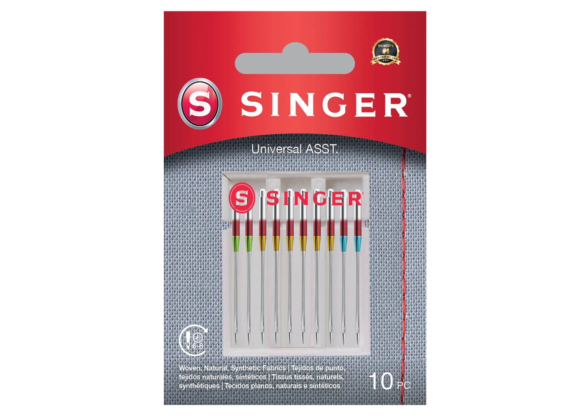 Image de SINGER Aiguilles pour Machine à coudre Universelle (10pcs)