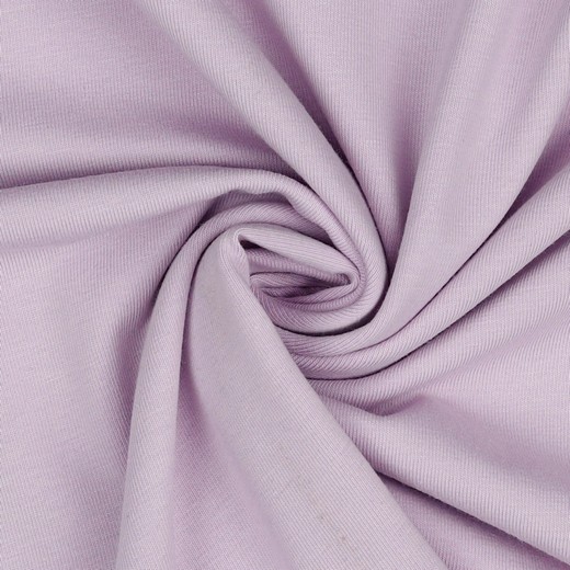 Image de Doux Lilas - Jersey Uni GOTS 1/2 m