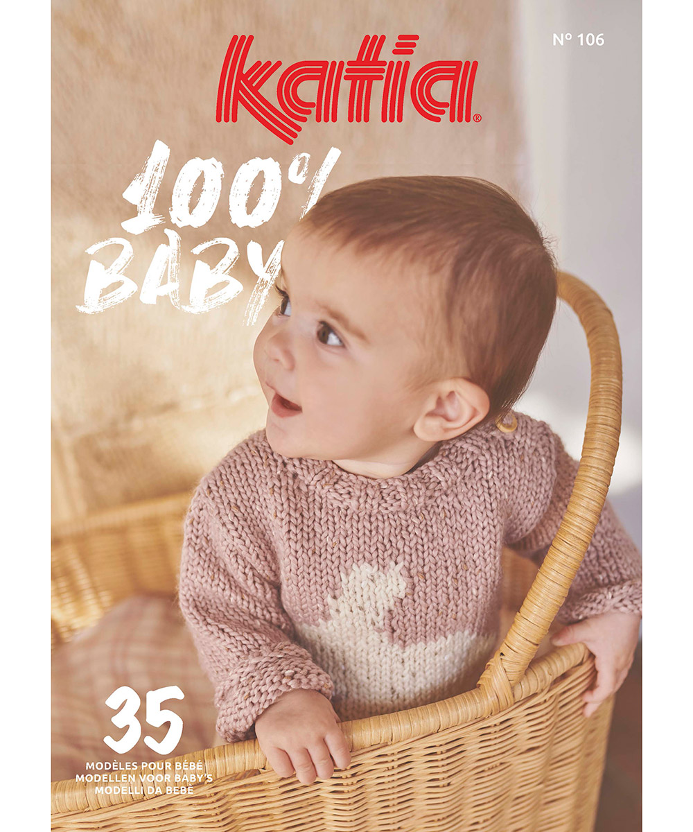 Image de KATIA 100% Baby #106 : 35 Modèles pour bébé Automne-Hiver