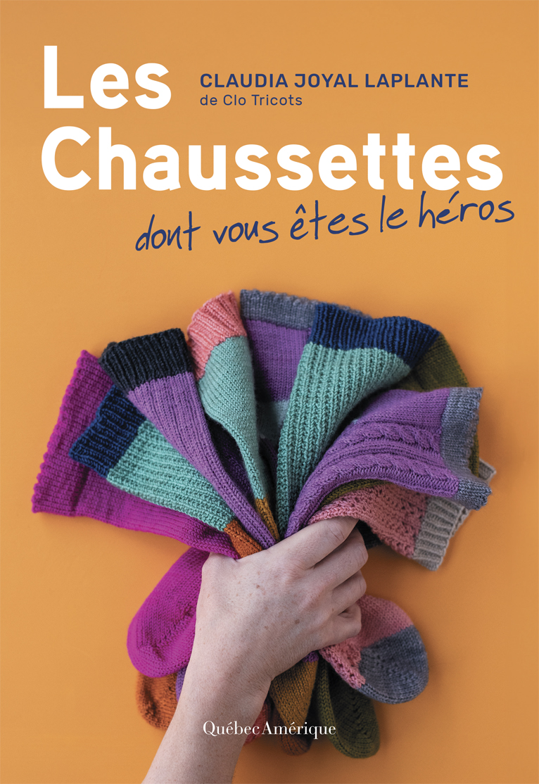 Image de Les Chaussettes donc vous &ecirc;tes le h&eacute;ros par Claudia Joyal Laplante de Clo Tricots