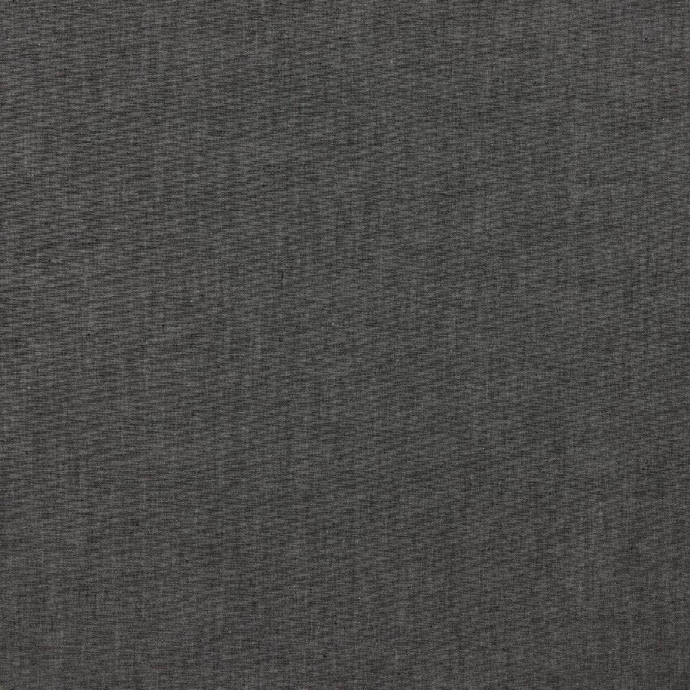 Image de Popeline teint&eacute;e - Noir 1/2 m