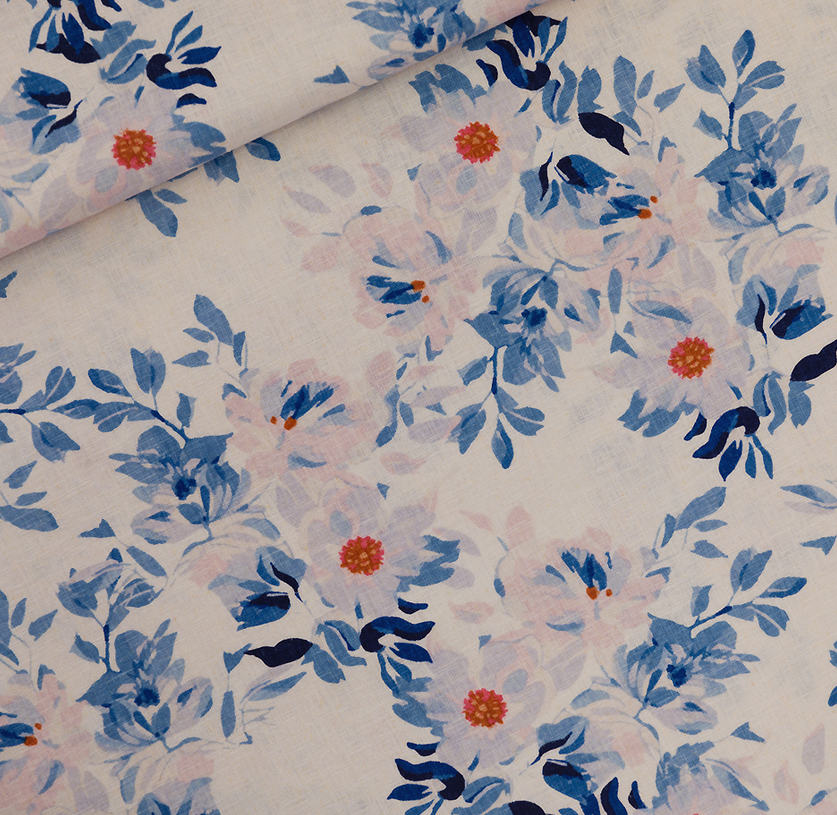 Image de M&eacute;lange Lin Viscose - Rose de plage 1/2 m de See You At Six