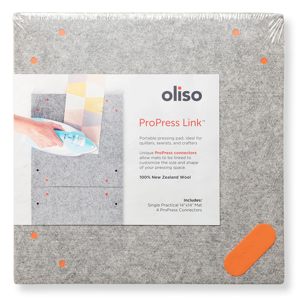 Image de OLISO Tapis Wool MultiMat&trade; pour repassage - Gris 14po x 14po (35,56cm x 35,56cm)