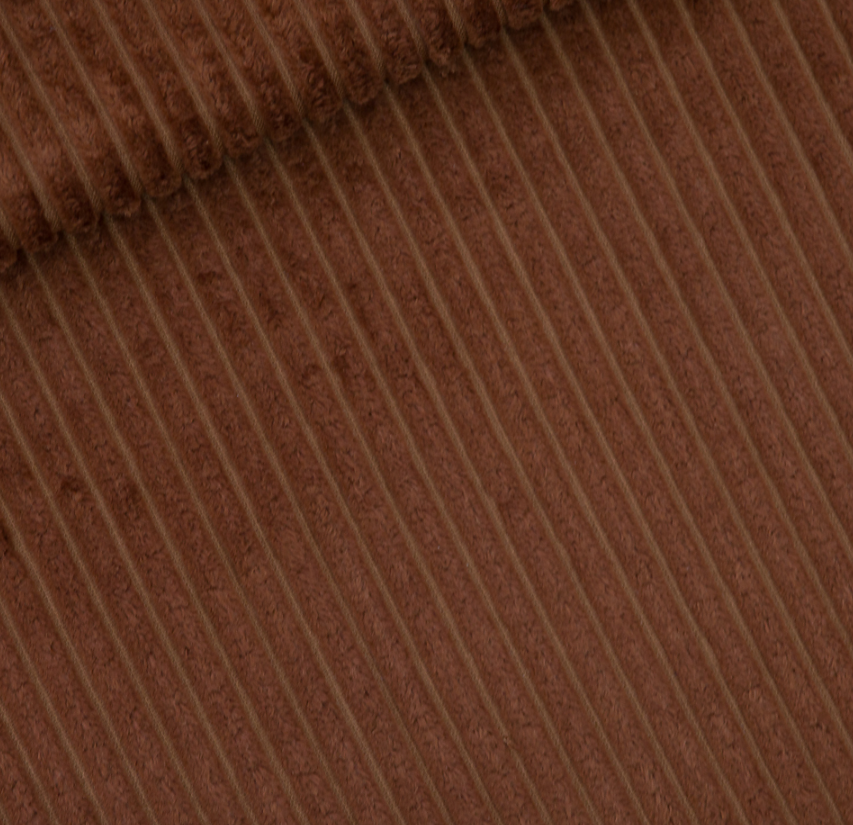 Image de Brun Rustique - Velours côtelé / Côtes larges  de SYAS 1/2 m