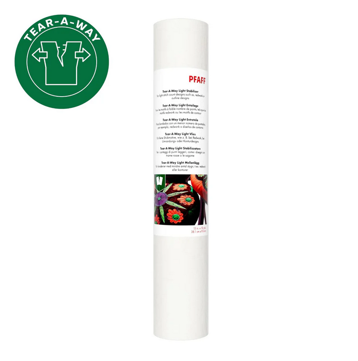 Image de PFAFF Stabilisateur/Entoilage Tear-a-Way Light - 15” x 10 verges