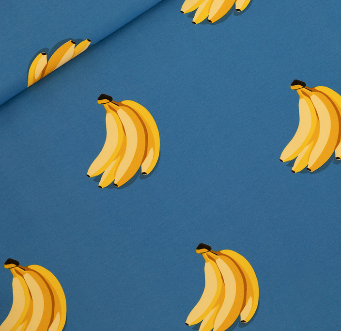 Image de Bananes - French Terry SYAS 1/2 m