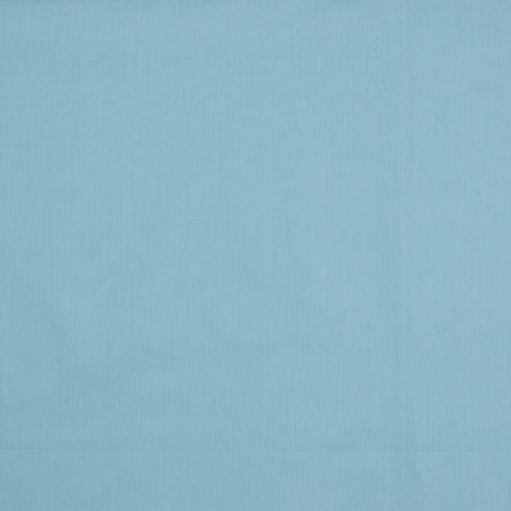 Image de Voile de coton GOTS uni - Bleu p&acirc;le 1/2 m