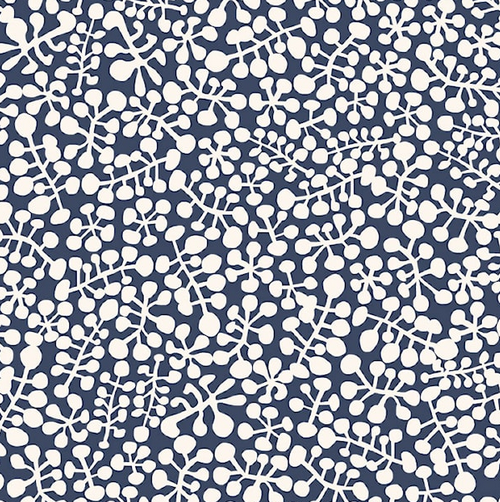 Image de Viscose - Bourgeons blancs 1/2 m