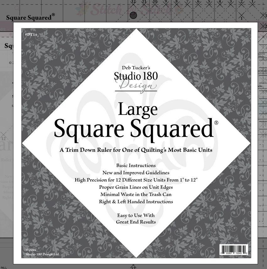 Image de Studio 180 - R&egrave;gle pour courtepointe Grand Carr&eacute; # UDT14