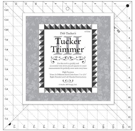 Image de Studio 180 - R&egrave;gle pour courtepointe Tucker Trimmer III # UDT06