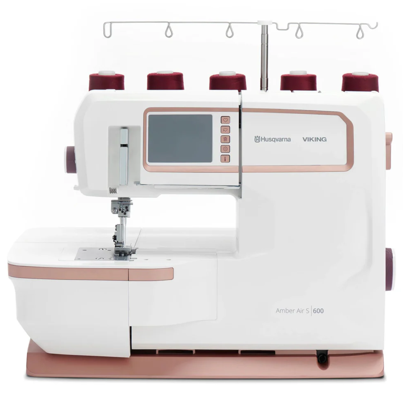 Image de Husqvarna Viking Surjeteuse et Recouvreuse &agrave; jet d'air 5/4/3/2 fils - Amber Air S600