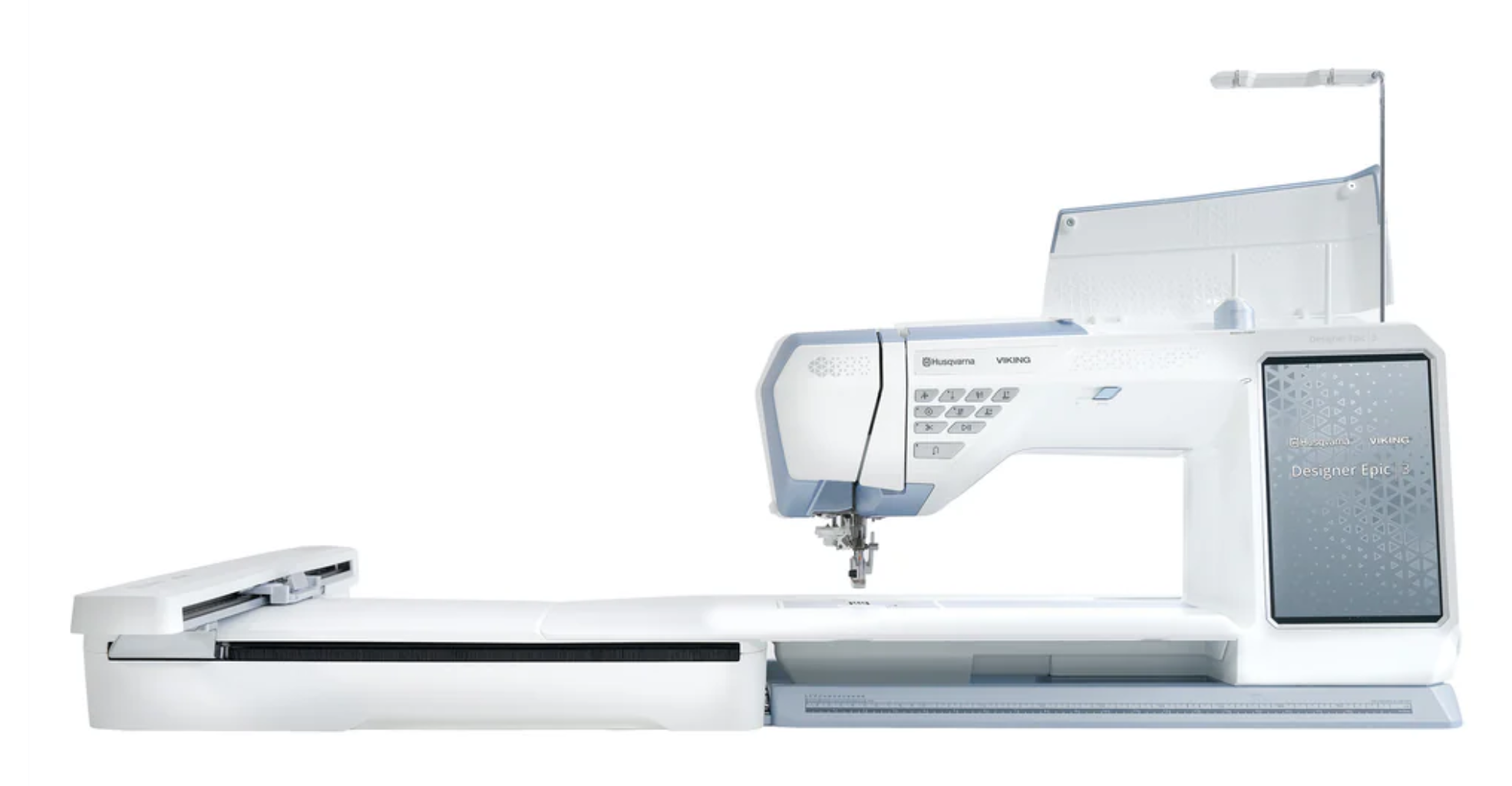 Image de Husqvarna Viking Machine &agrave; coudre &eacute;lectronique et &agrave; Broder EPIC 3 *Nouvelle Nordic Frost*