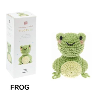 Image de Rico Yarns - Ricorumi Ensemble de Mini Crochet Grenouille
