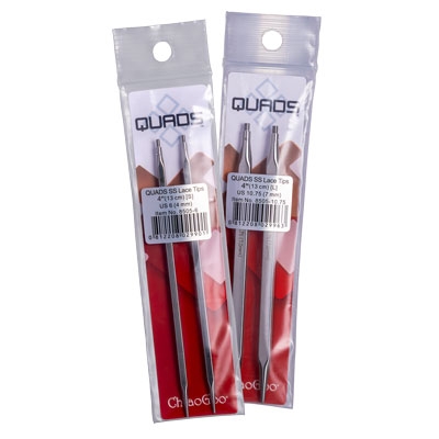 Image de ChiaoGoo - Aiguilles interchangeables en acier inoxydable QUADS 4"