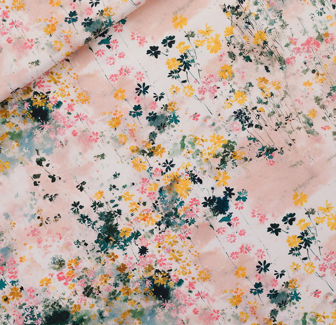 Image de Ciel du jardin - Toile de Coton Gabardine de SYAS 1/2 m