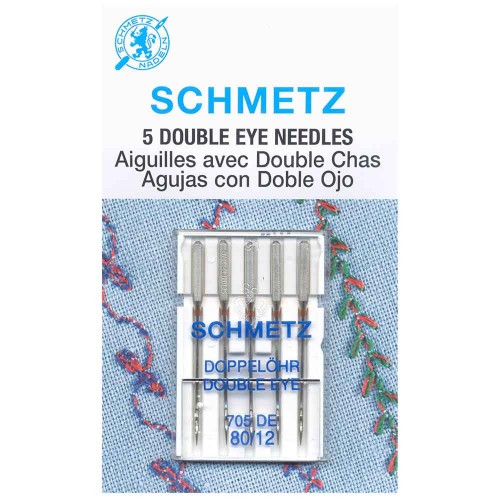 Image de SCHMETZ Aiguilles à double chas