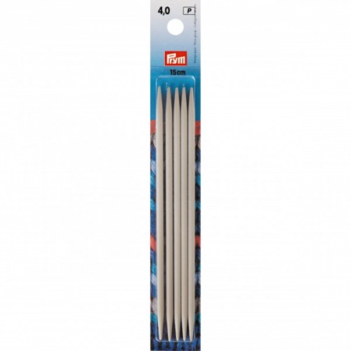 Image de PRYM Aiguilles à tricoter à 2 pointes 15cm